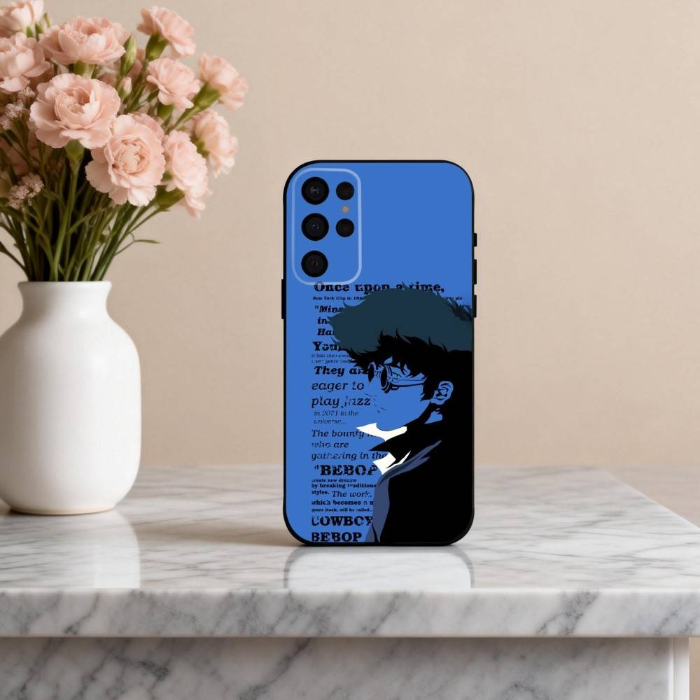 A-Anime C-Cowboy-Y B-Bebop-P Phone Case For Samsung S25,S24,S21,S22,S23,S30,Ultra,S20,Plus,Others Soft Black Cover