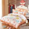 100% Cotton Soft Bedclothes Queen King Size Bedding Sets Quilted Thick Bed Spread Duvet Cover Bed Sheet Set Pillowcase 4/6Pcs