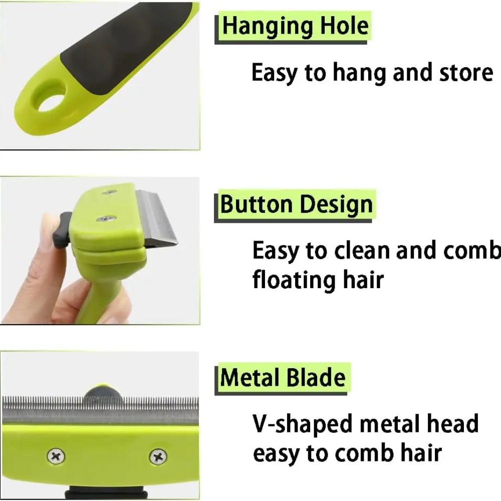 Pet Hair Remover For Puppy Dog Hairs Brush Cat Grooming Comb Fur Removal Clipper Tools Animal Pets Supplies