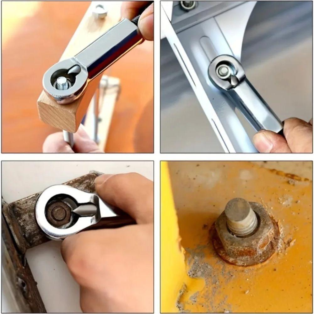Rust-Removed Nut Remover AntiSlip Grip Bolt Removal Tool Cutter Screw Remover  Professional Use