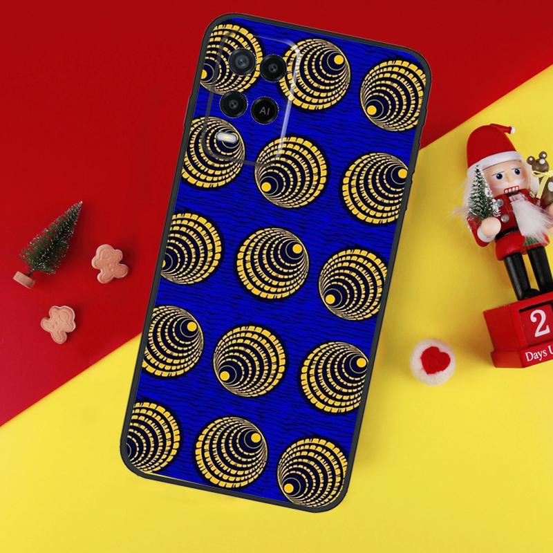 African Wax Print Design Case For Oppo A5 A6 Pro A15 A57 A17 A54 A74 A94 A76 A16 A96 A40 A60 A80 A18 A38 A58 A78 A98