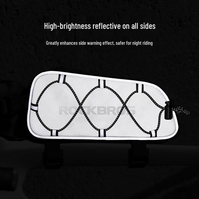 ROCKBROS Reflective Bicycle Top Tube Bag