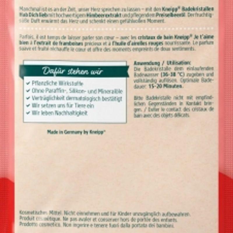 Kneipp Raspberry (I LOVE YOU) Salt Bath 60g