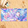 Vtuber Shizuku Hyodo Towel Quick Dry Absorbent Beach Towel for Sports, Fitness, Swimming and Outdoor Activities