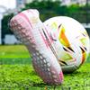 New Kids Soccer Shoes TF School Football Boots Boys Girls Cleats Grass Sneakers Child Outdoor Athletic Training Sports Footwear