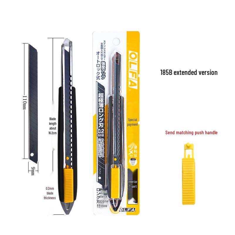 Przemysłowe noże użytkowe i ostrza OLFA do cięcia tapet i papieru