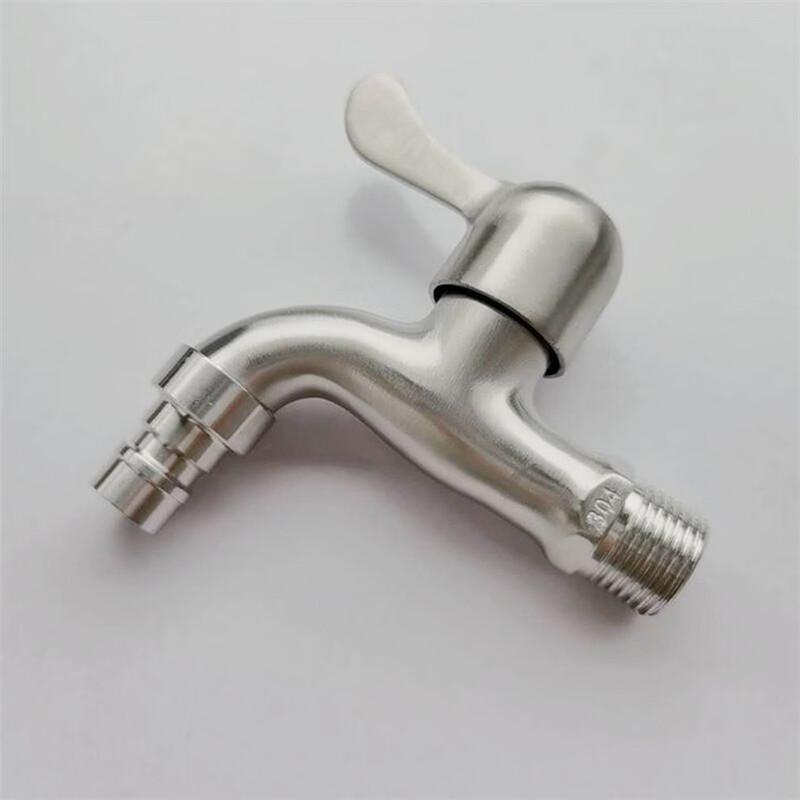 TLXT 304 Stainless Steel Wall-Mounted Washing Machine Faucet
