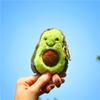 1pc Avocado Keychain Fruits Stuffed Plush Toy Filled Doll Key Ring Cushion Pillow Child Christmas Gifts Girl Kawaii Bag Pendant