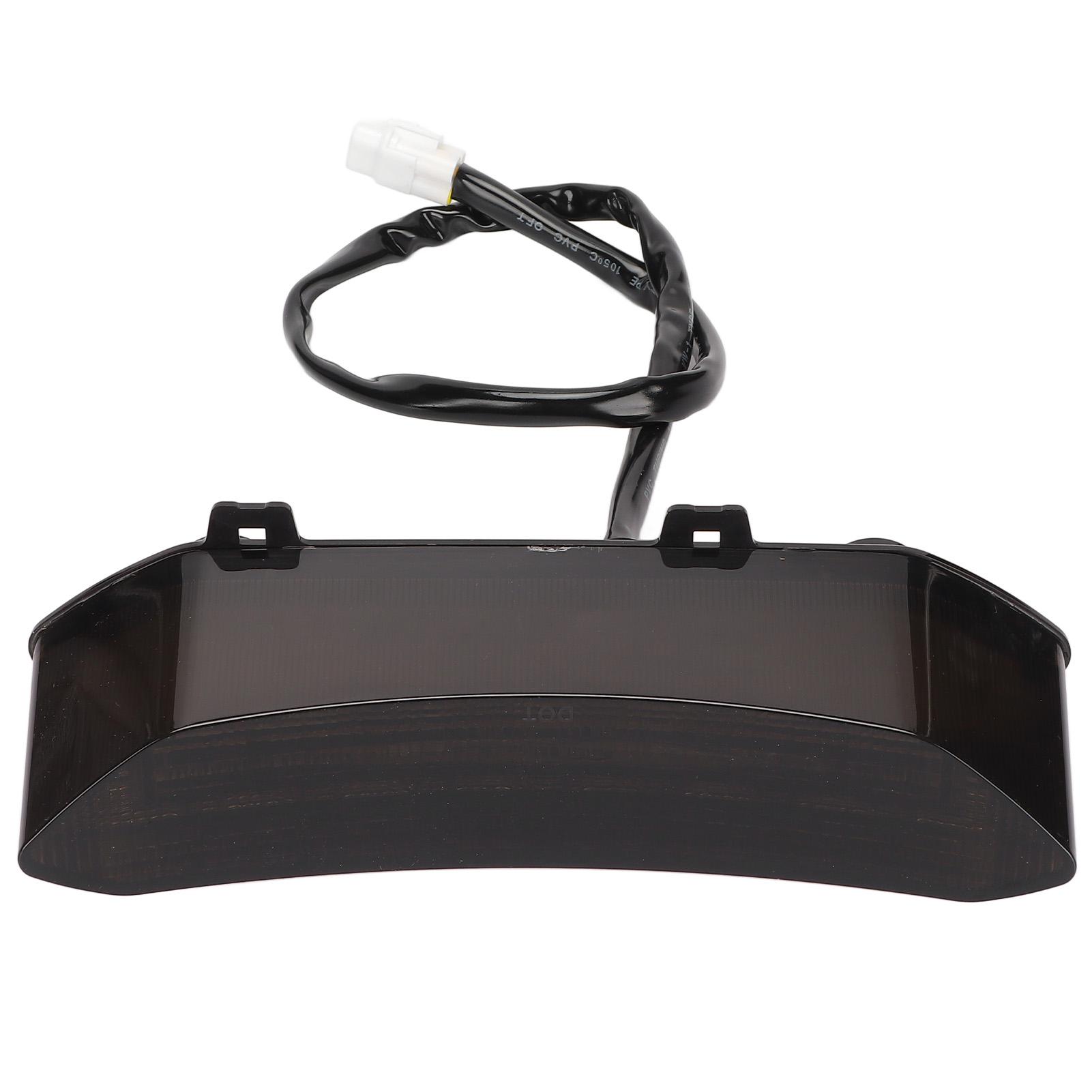 

Smoked Black Tail Brake Light ABS PC LED Taillights Replacement for Raptor 700R 20062018