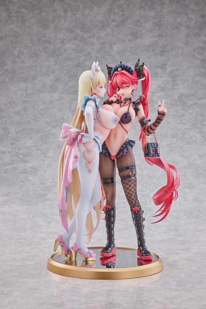Sadie & Stella STD Ver." Original Illustration by Mesmerizing Sensei, 1/6 Scale PVC & ABS Pre-painted Complete Figure