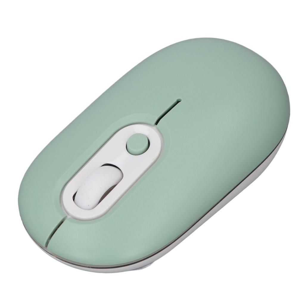 2.4GHz BT Wireless Mouse Portable Light Up Mouse with Receiver 500mAh Quiet Click 80012001600 DPI