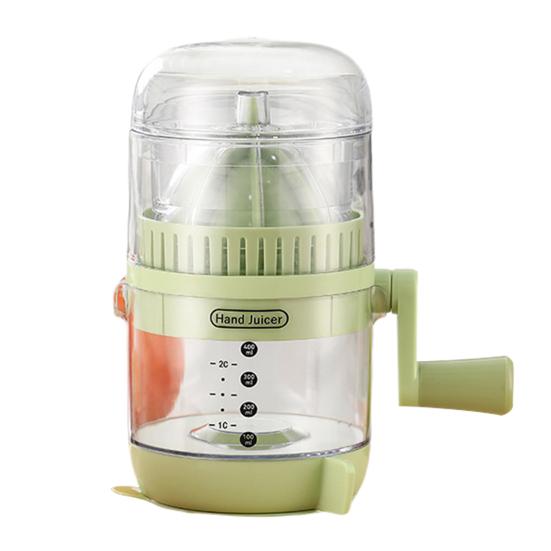 Manual Citrus Juicer Portable Lemon Lime Orange Squeezer BPA-Free Fruit Press Extractor