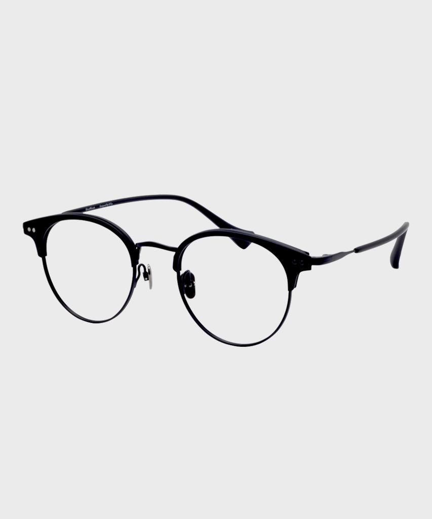 Deumeuaen A-Side 20 Titanium Browline Glasses