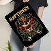 Deftones Band Art Metal Tin Sign Decorative Wall Hanging for Music Fans Home Bar Decoration