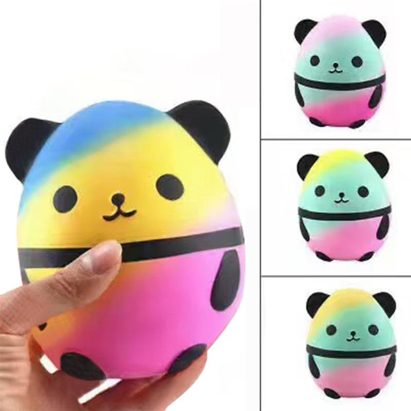 Starry Sky Panda Egg Squishy Unicorn Stress-Relief Toy