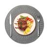 Round Placemats for Dining Table, Woven Heat Insulation Pad, Biodegradable Coasters for Dishes Cups, Farmhouse Kitchen Decor