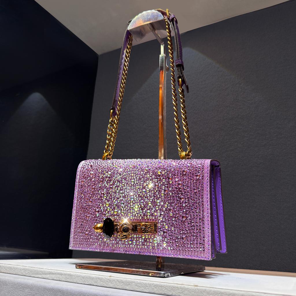 Borsa da sera, Borsa da cena, Borsa da abito, Borsa da banchetto versatile, Borsa a mano, Borsa a tracolla, Borsa a tracolla, Nuova Borsa alla moda Europea e Americana