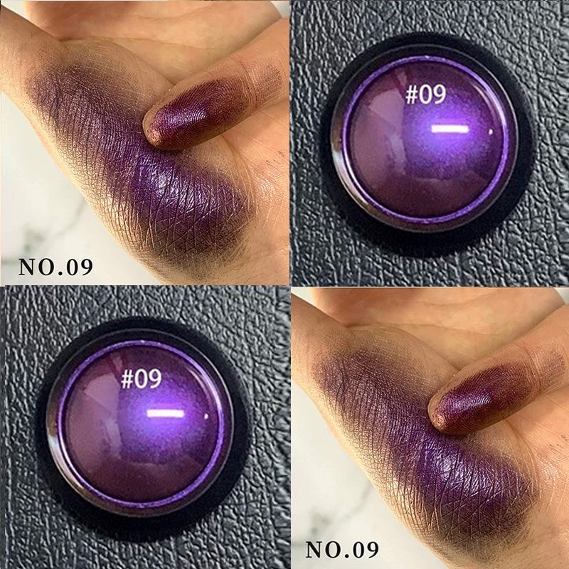 Chameleon Pearlescent Eyeshadow Powder - Single Color, Glitter Finish