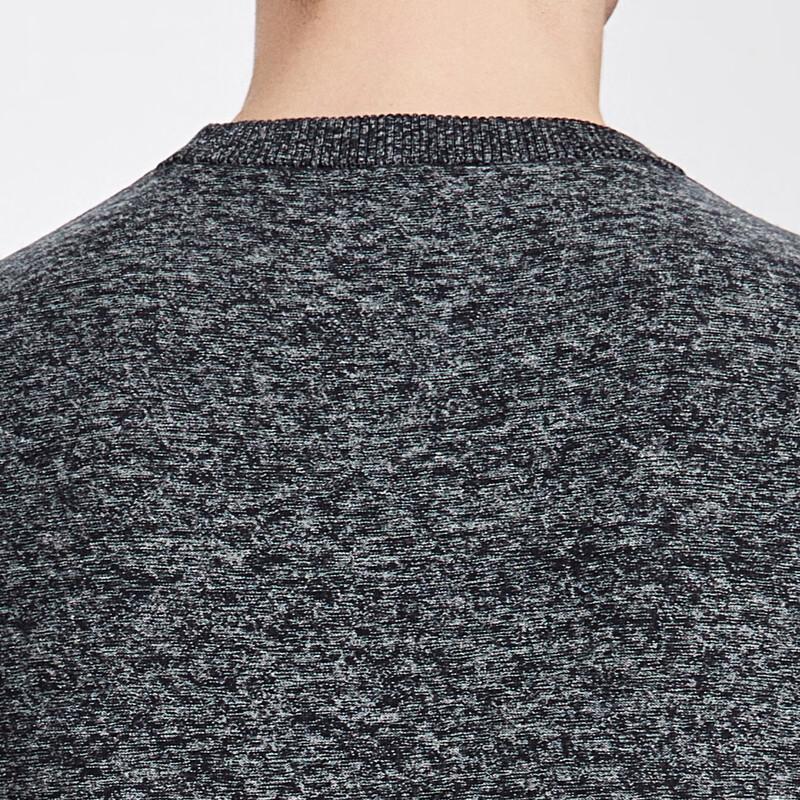 Herren T-Shirt mit kurzen Ärmeln im Old Money Stil, pflegeleicht, aus langstapeliger Baumwolle gestrickt