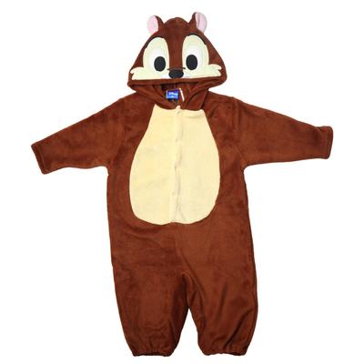 Disney Chip Kigurumi with Hood, Fluffy Fleece, Size 130