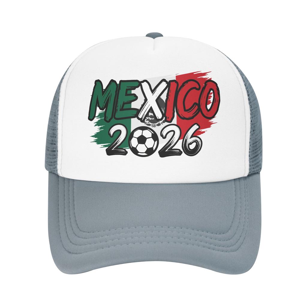 Mexico Football Match Mesh Baseball Cap Unisex Casual Sun Hats Usa Canada Mexico Soccer Hats Adjustable Summer Trucker Hats