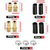 PQY - Universal 1.5 - 5 Psi Manual Adjustable Carburettor Carb Fuel Pump 5/16"(8mm) 3/8"(10mm) Fuel Line Pressure Regulator