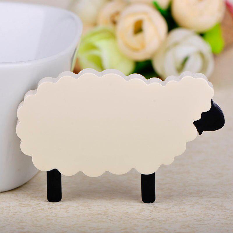 Blucome Fashion Cartoon Large Sheep Alpaca Brooch Acrylic Jewelry Animal Shape Badge Women Girl Child Bag Scarf Pins Accessories