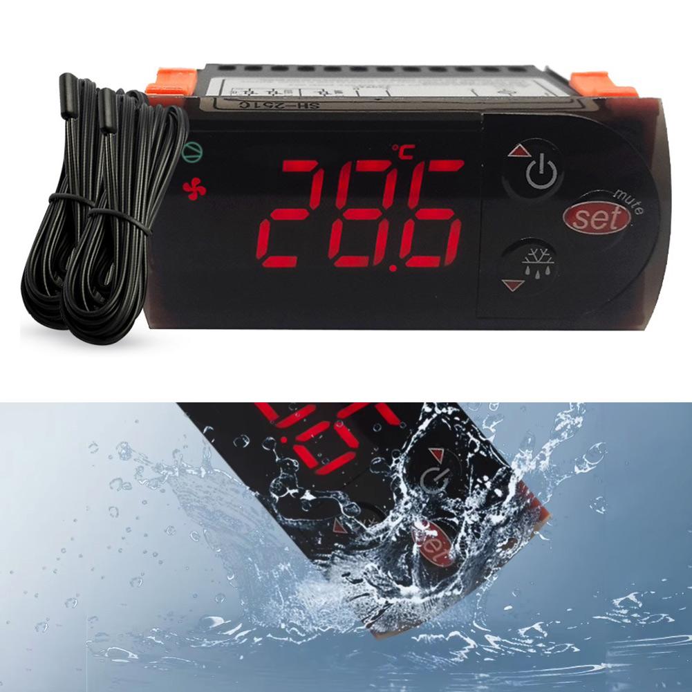 

1PCS 251C Digital Sensor Thermostat Switch -50~90℃ For Refrigerator And Display Case Cooling/heating For Refrigeration Cooling China Mainland