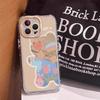 Summer Mirror Bear Rainbow Flower Apple 17 Mobile Phone Case New 16promax All-inclusive Anti-drop Protective Case Soft