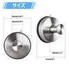JOMOLA Suction Cup Wall 5kg Weight No Drilling Coat Hook for and Silver Hook, Strong, Capacity, Required, Non-Scratch Entryways, Bathrooms, Bathrooms,