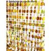 High-Gloss Gold & Silver Sequin String Decorative Curtain - Reflective Hanging for Weddings, Doors, Partitions, and Stages.