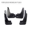 2017 2018    4x For Lexus NX NX200 NX300 Mudguard Fender Mud Flaps Guards Splash Mudflaps Car Accessories