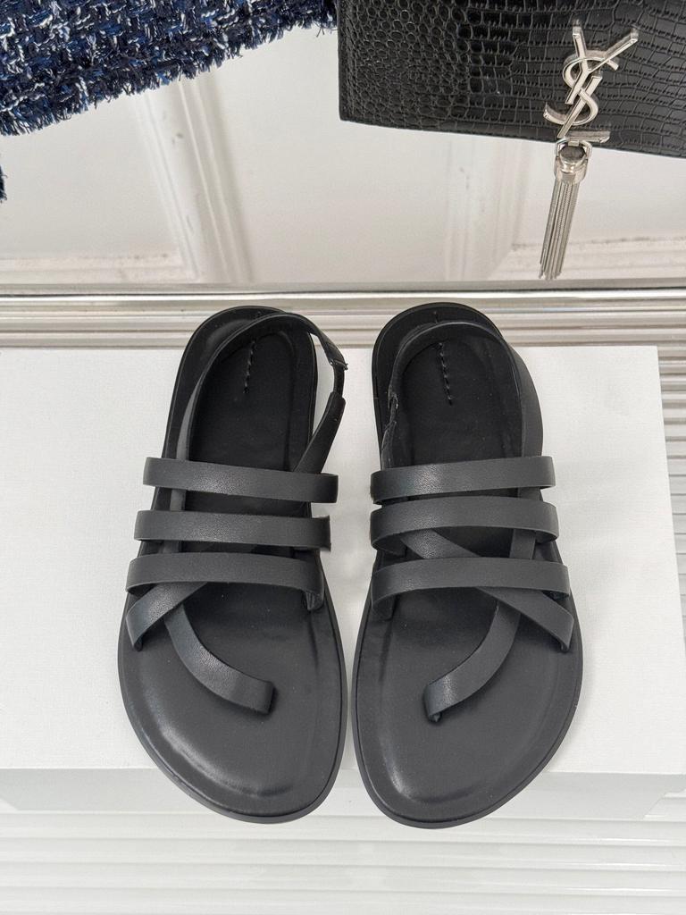 Sheepskin temperament hand-woven sandals 2025 new holiday style French flat Roman sandals casual cool slippers