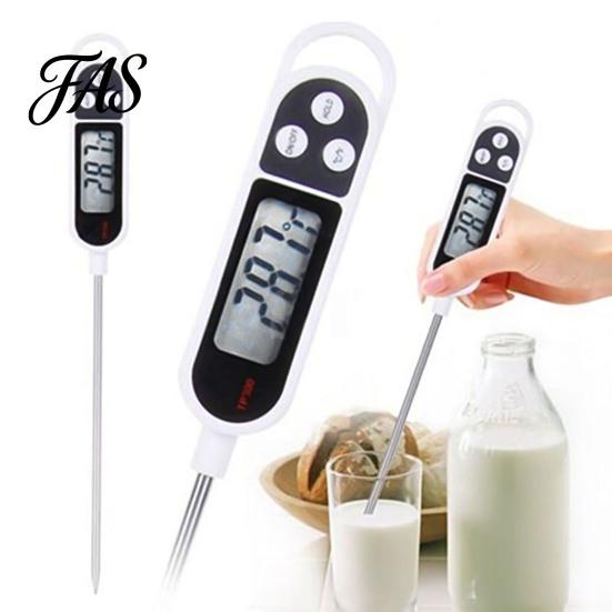 Digital Thermometer Probe Anti-rust Food Electronic Cookware Kitchen Temperature Meter for Tea Coffee BBQ