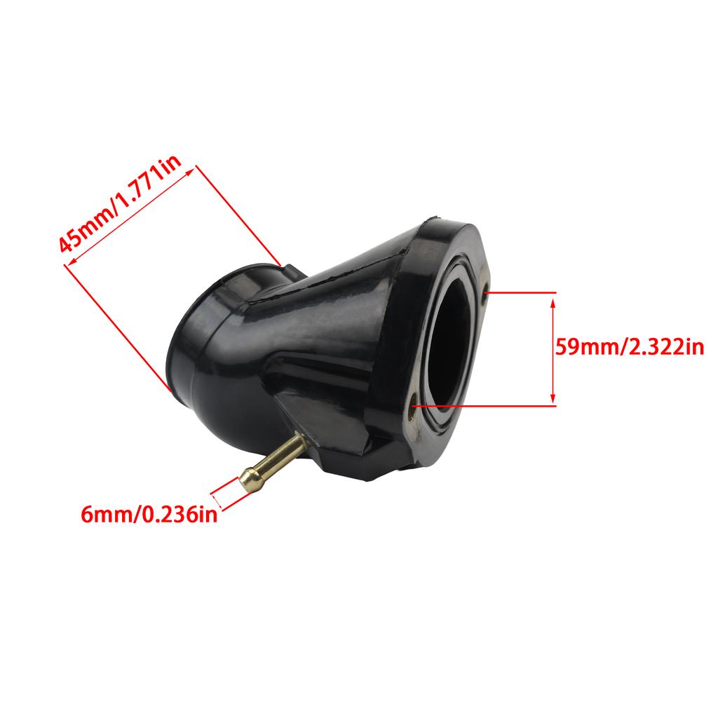 Carburetor Intake For Yamaha Manifold Air Joint Boot XVZ1300 2002-2013 Royal Star Venture XVZ 1300 Motocross Accessories Enduro