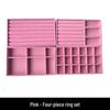 Schmuckaufbewahrungsbox & Schreibtisch-Organizer für Make-up, Ohrringe, Armbänder, Ringe