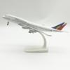 B747 Philippines Airlines 20CM 1:400 Diecast Plane Model With Base Landing Gears Alloy Aircraft Decoration Collection