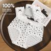 Big Size Female Spring and Summer Flower Lace Edge Pure Cotton 10a Extension Crotch Triangle Briefs