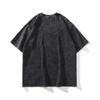 Men's Summer New Pure Cotton American Retro Old Washed T-shirt Men's Animation Cartoon Printing Short-sleeved T-shirt Men's and Women's