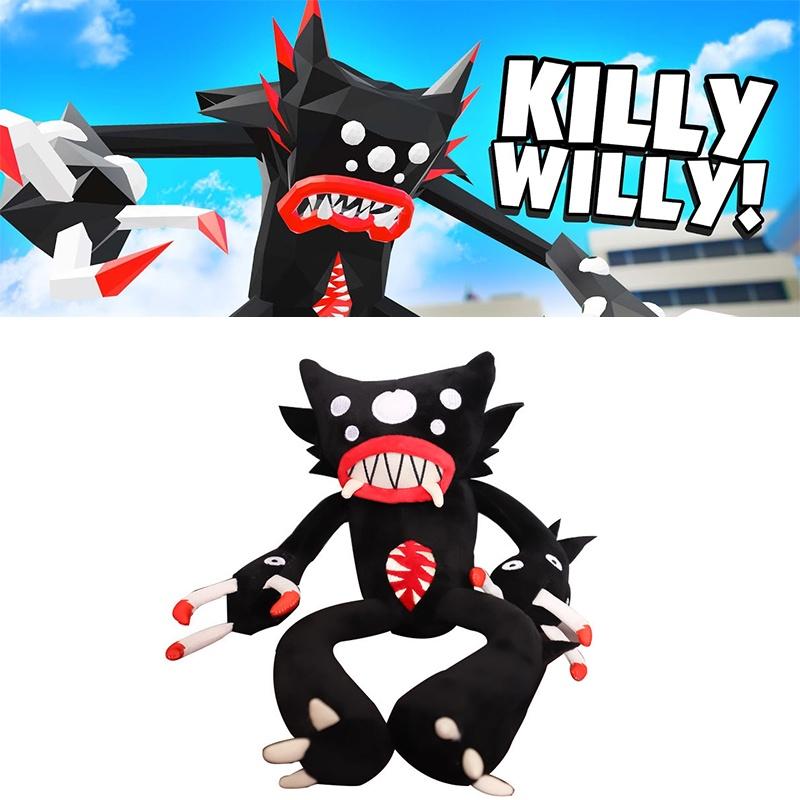 Poppy Playtime Killy Willy Plyšová hračka Roztomilá měkká vycpaná panenka Pro děti i fanoušky!