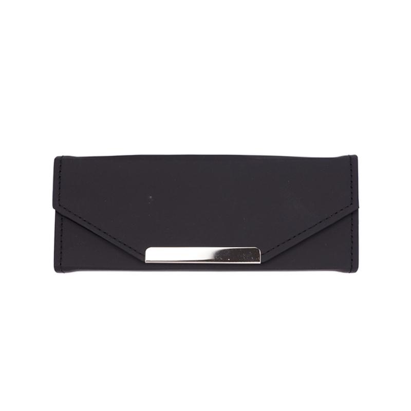 1pcs Portable Eyelash Tweezers Leather Storage Bag Anti-Drop Feature Beauty Case Cosmetics Tool Tweezer Kit Can Hold 5pcs