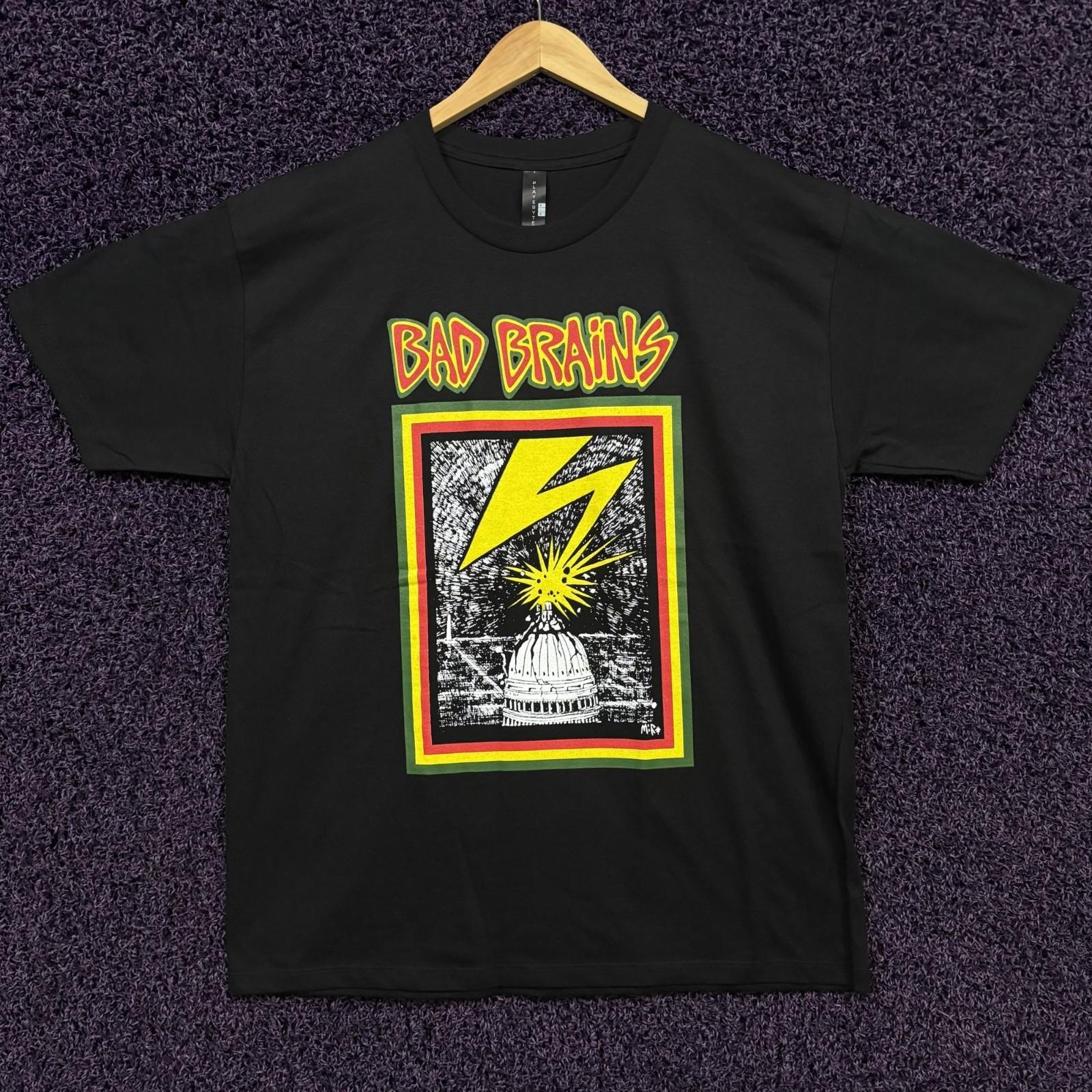 Bad Brains Self-titled Album Hardcore Punk Band T-Shirt L L