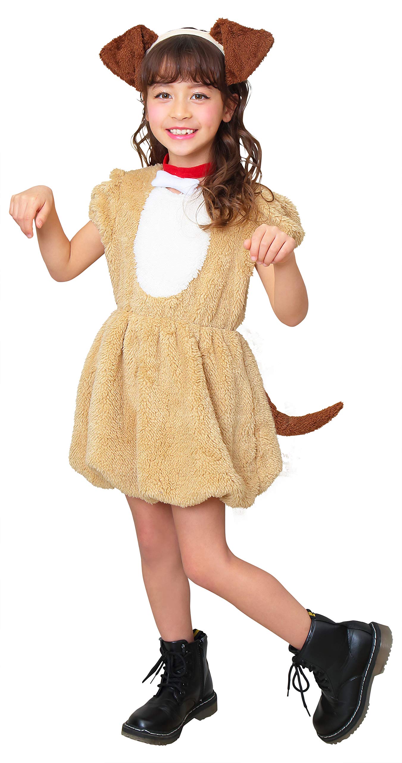 

Clearstone Cosplay Halloween Wonder Puppy Kids Girls 100cm Brown
