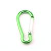 5 stücke Aluminium Legierung Karabiner Frühling Clip Haken Frühling-Geladen Wasserkocher Haken für Camping Wandern