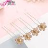 Korean U-Shaped Rhinestone Hairpin for Hanfu Hair Buns