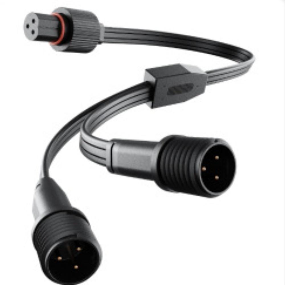 

Extension Cable YType Splitter for Fixed Outdoor Lights Compatible with H705A H705B H705C H805A H805B H805C and Dots Lights