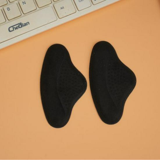 Soft Anti-Slip Heel Stickers for High Heels - Self-adhesive, Anti-Wear, Reduce Half Size Fit.