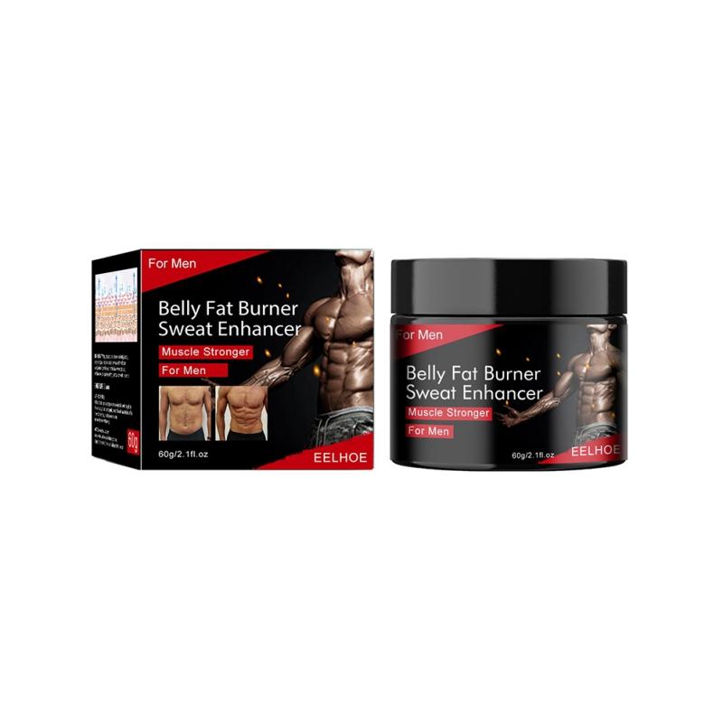 Muscle Cream for Men Women Natural Body Slimming for Stomach Arms Thighs Skin Firming Anti Cellulite Cream 60g