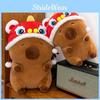 Capybara Lion Awakening Cartoon Plush Toys Soft Fill Doll Children Gift Festival