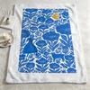 artist VVirginie CognetT Throw Warm Soft Flannel Blanket Multiuse for Sofa Bed Camping Travel Nap